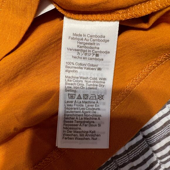 NWT J. Crew Bronzed Spice Vintage Slub Cotton Crewneck Tee - Picture 8 of 9